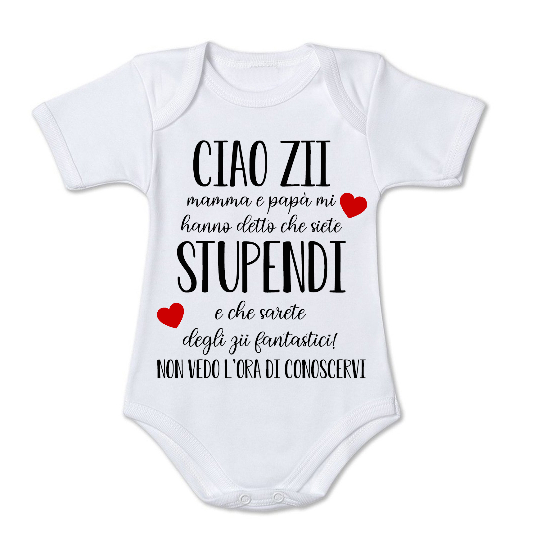Mr. Gadgets Nonni body neonato cotone stampa sublimatica
