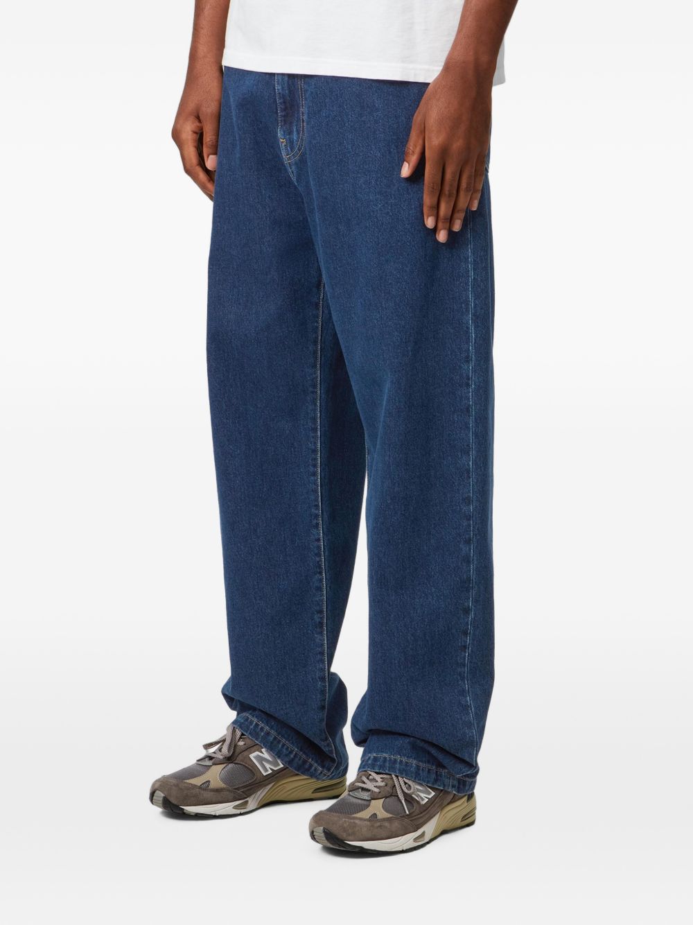 Carhartt I030468 Blue Stone Washed jeans uomo blu