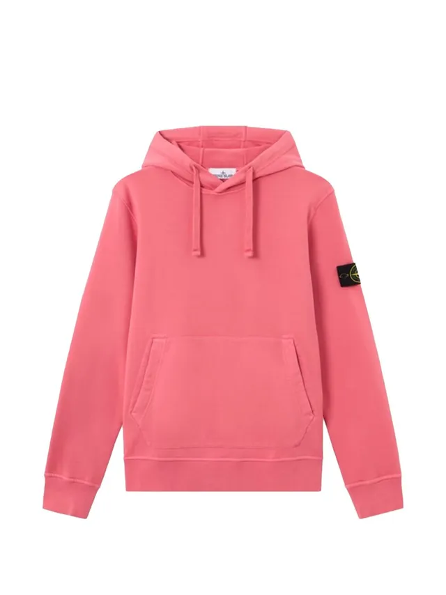 Stone Island L2S156100062 felpa uomo rosso geranium