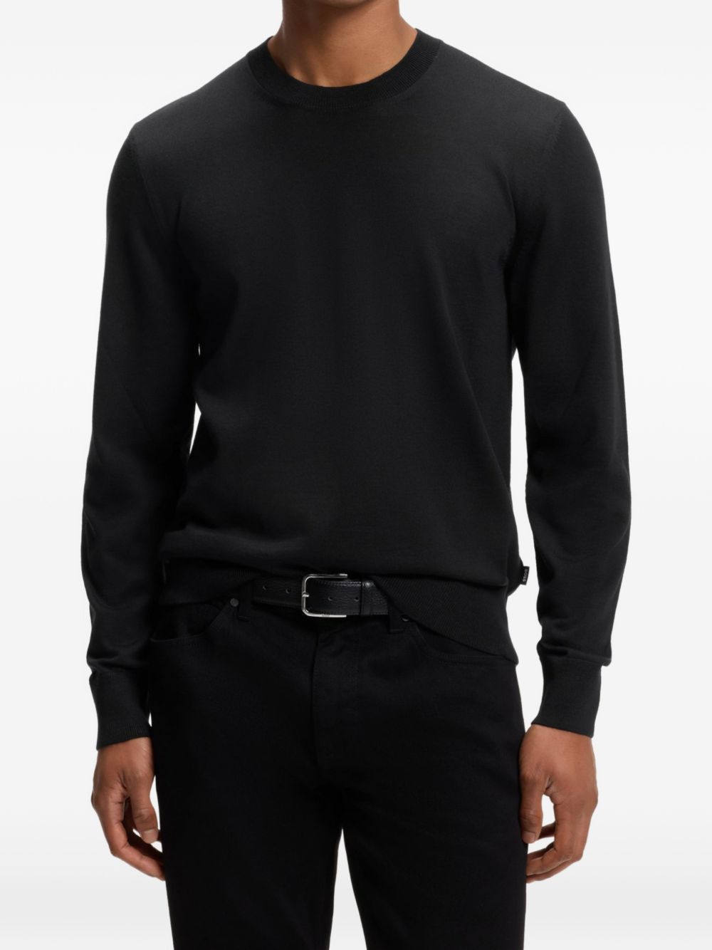 Boss 50565469 maglia nera uomo