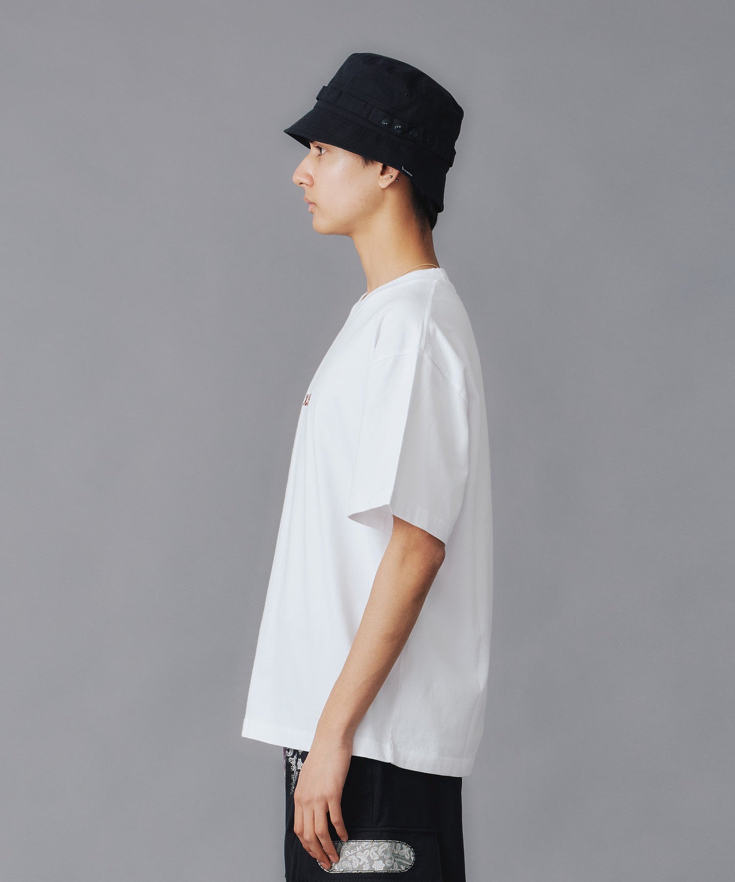 X-Large Standard Logo T-shirt manica corta blu ricamo