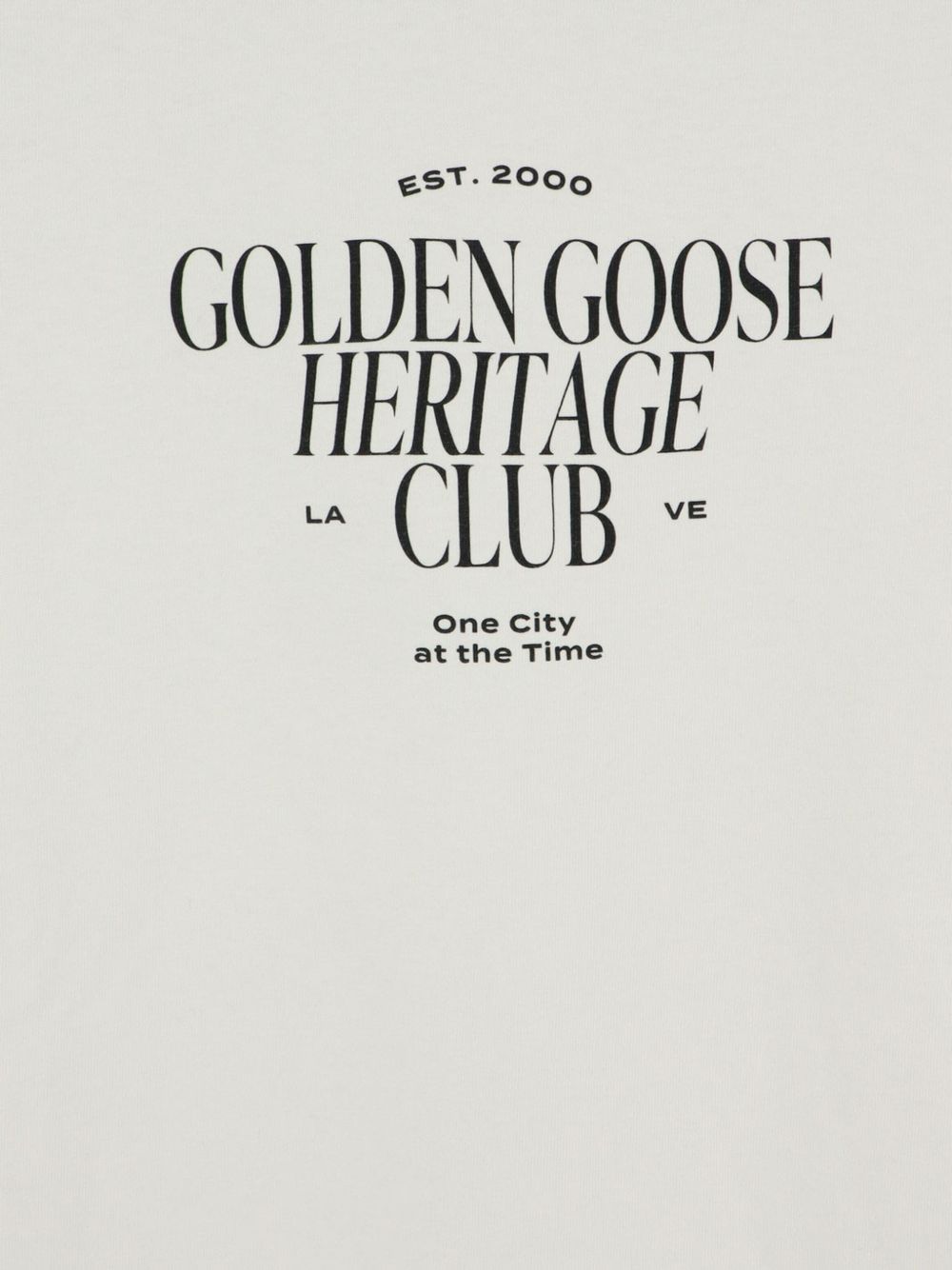 Golden Goose GMP01220P00261911560 t-shirt bianca uomo