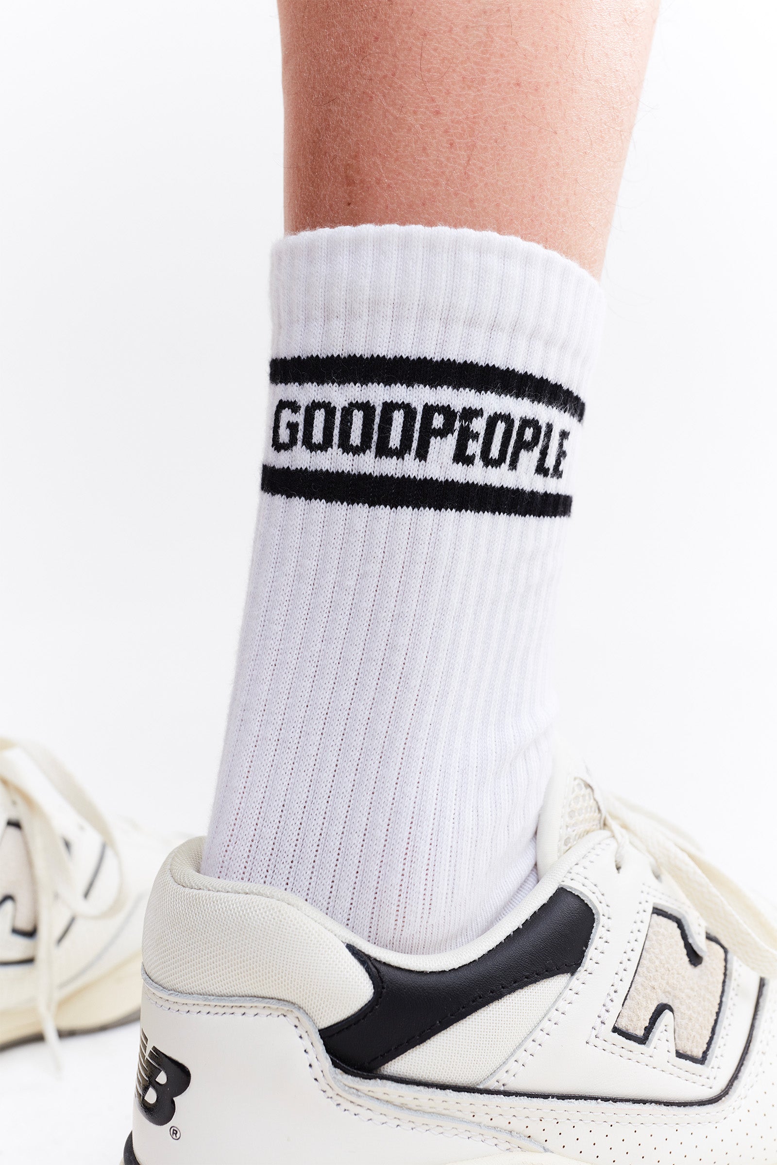Goodpeople Xsport calzini sportivi bianchi neri