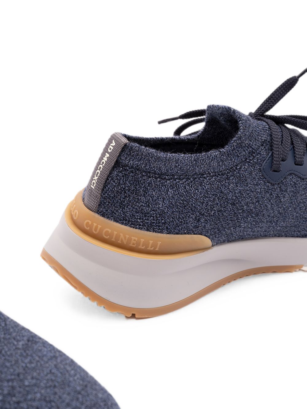 Brunello Cucinelli MZUWLBO253 mocassini blu uomo