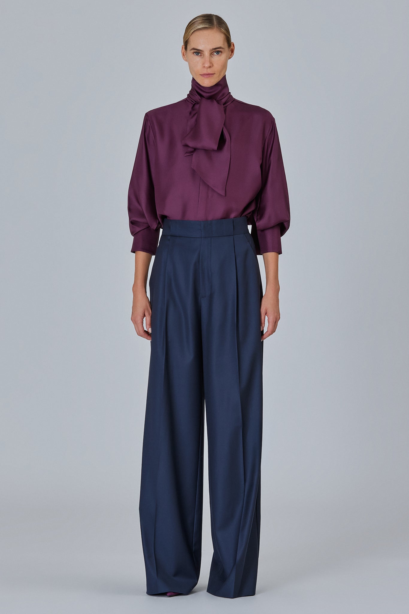 Sa Su Phi Bogart Super 150's pantaloni in lana