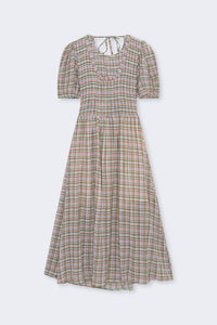 The New Society Zinnia abito donna quadri check