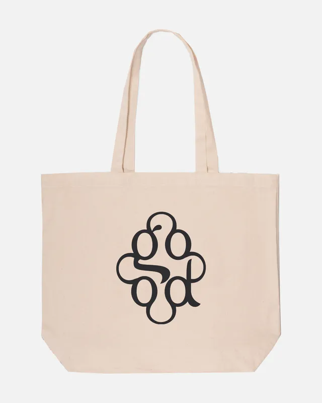 GOODPEOPLE Canvas borsa tela Sand taglia unica