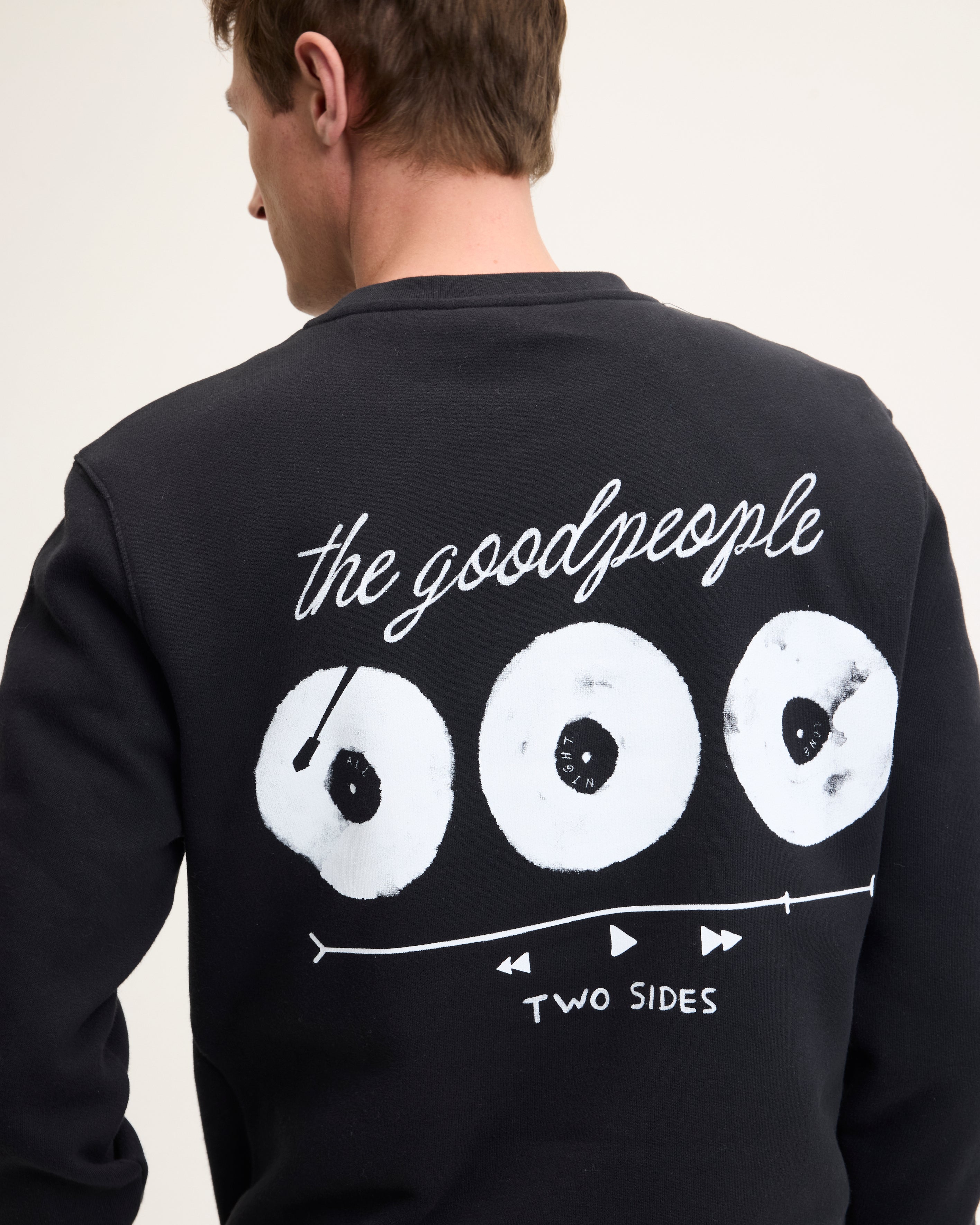 Goodpeople Laurent maglione cotone nero