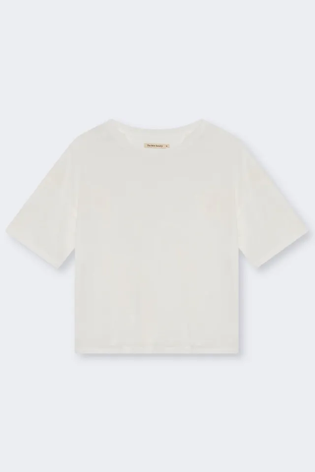 The New Society Eneldo t-shirt Pure Cloud tencel