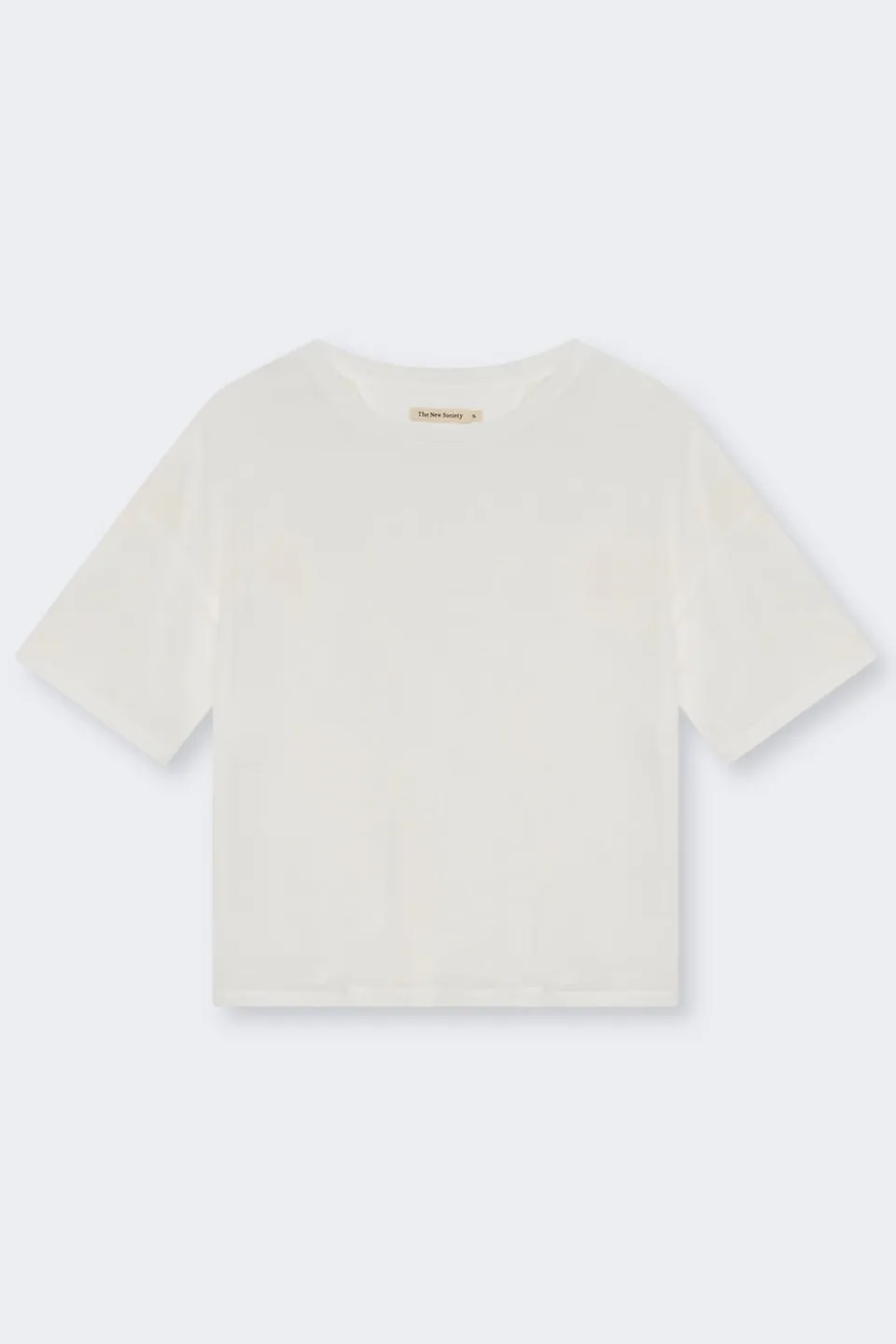 The New Society Eneldo t-shirt Pure Cloud tencel