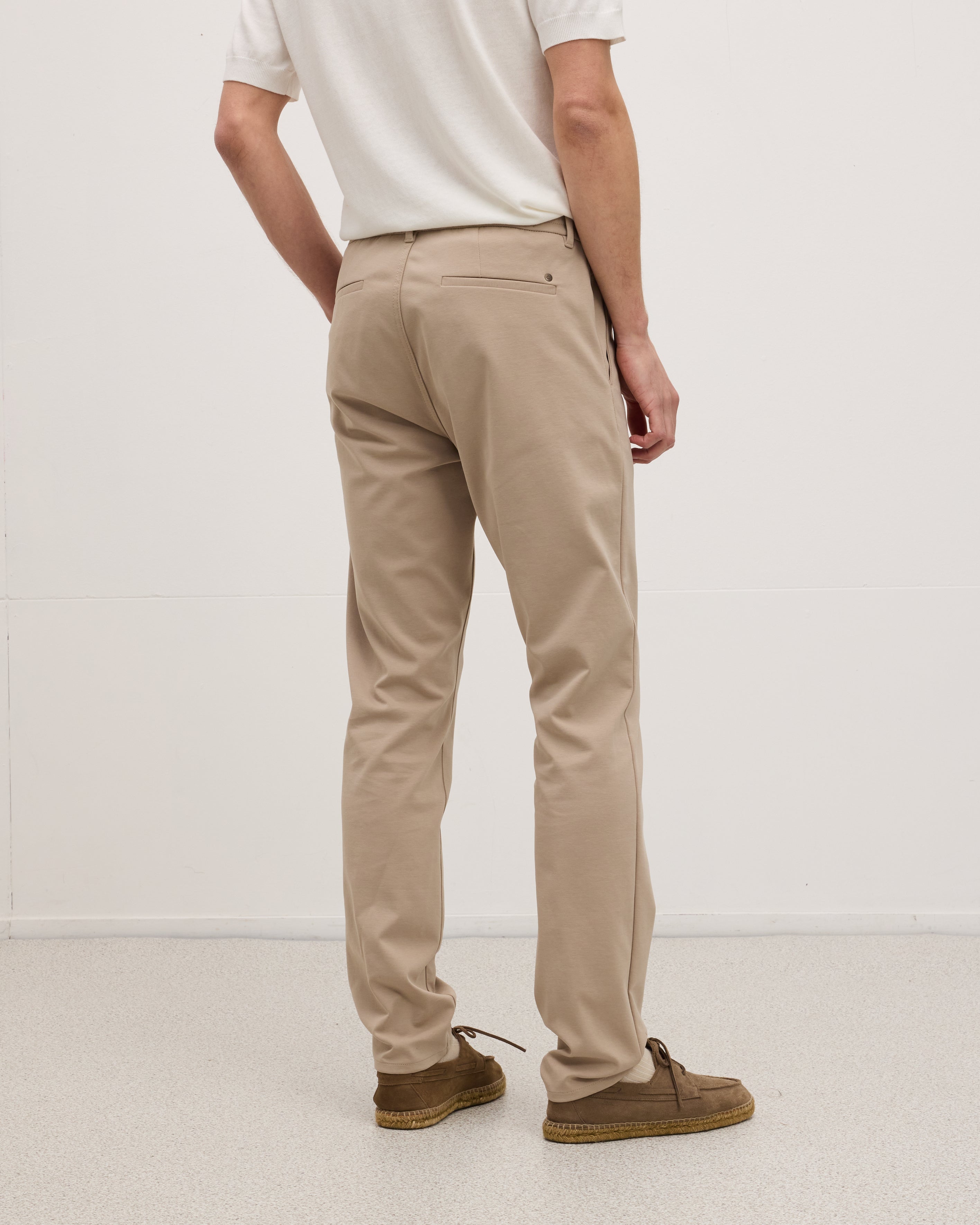 Goodpeople Bruno pantaloni stretch beige