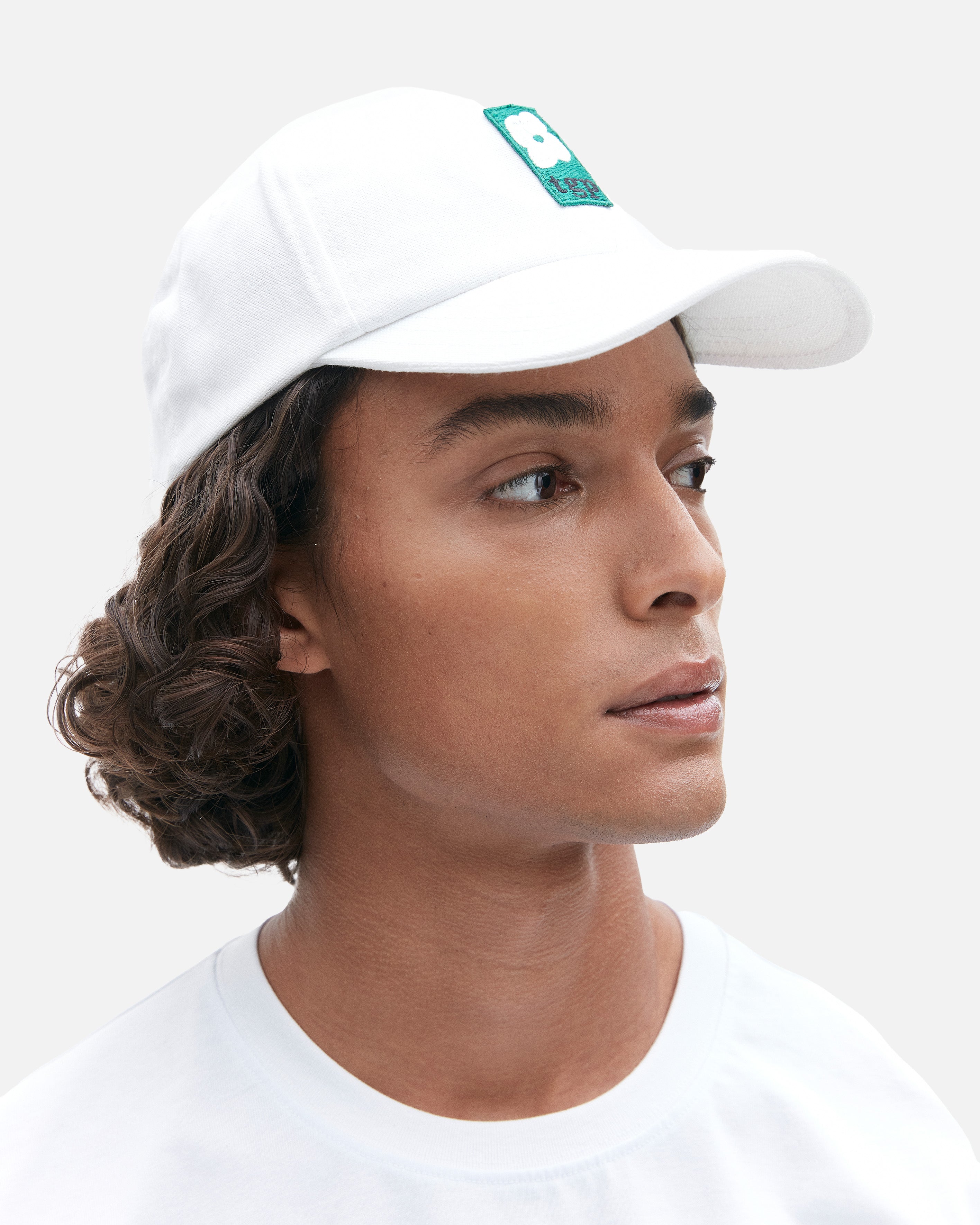 Goodpeople Xcap cappello bianco cotone 5 pannelli