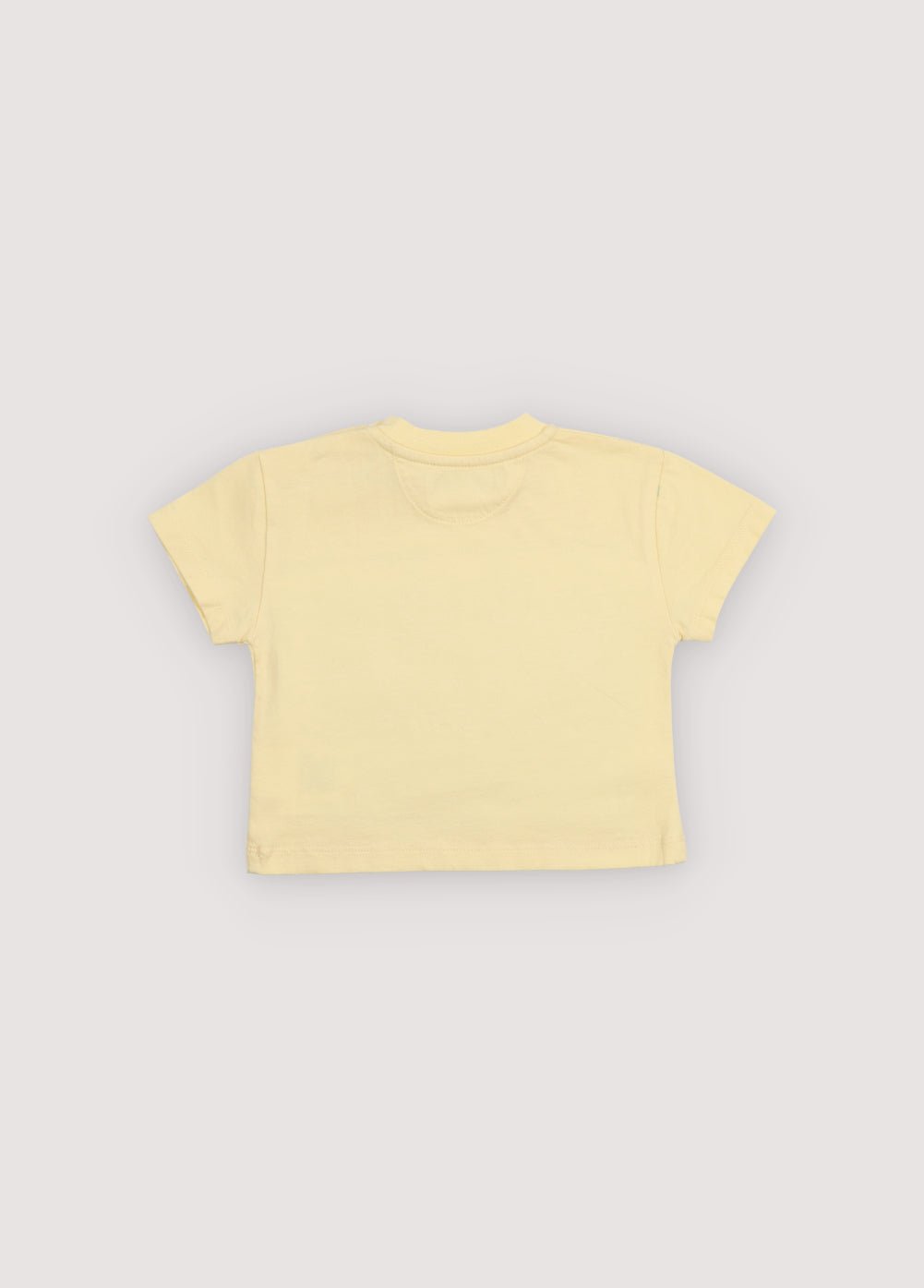 The New Society TNS Logo Baby Tee maglietta 6 mesi gialla