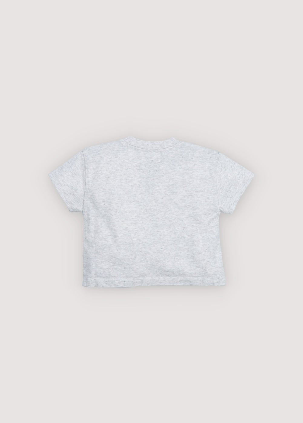 The New Society Logo body neonato 6 mesi grigio cotone