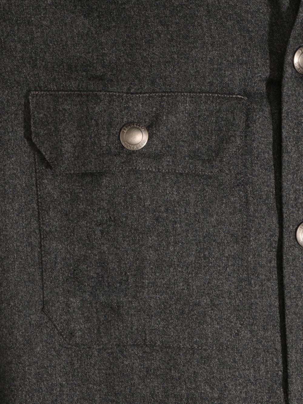 Brunello Cucinelli MY6660721 camicia grigio scuro