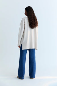 THE NEW SOCIETY Ines Denim jeans donna blu medio cotone