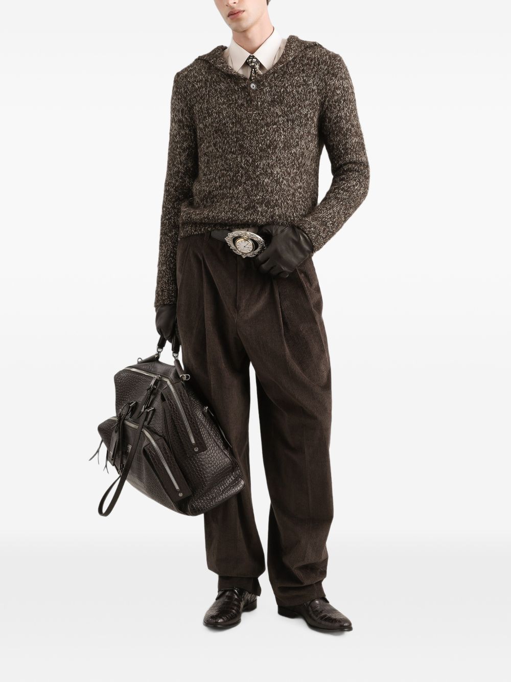 Dolce & Gabbana GXZCVT polo uomo grigia
