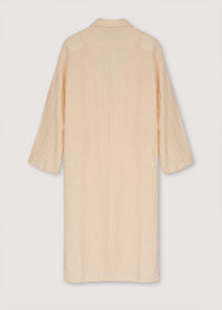 The New Society Hera cappotto donna macadamia lino