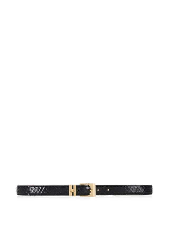 Elisabetta Franchi CT63S67E2 cintura nera pelle