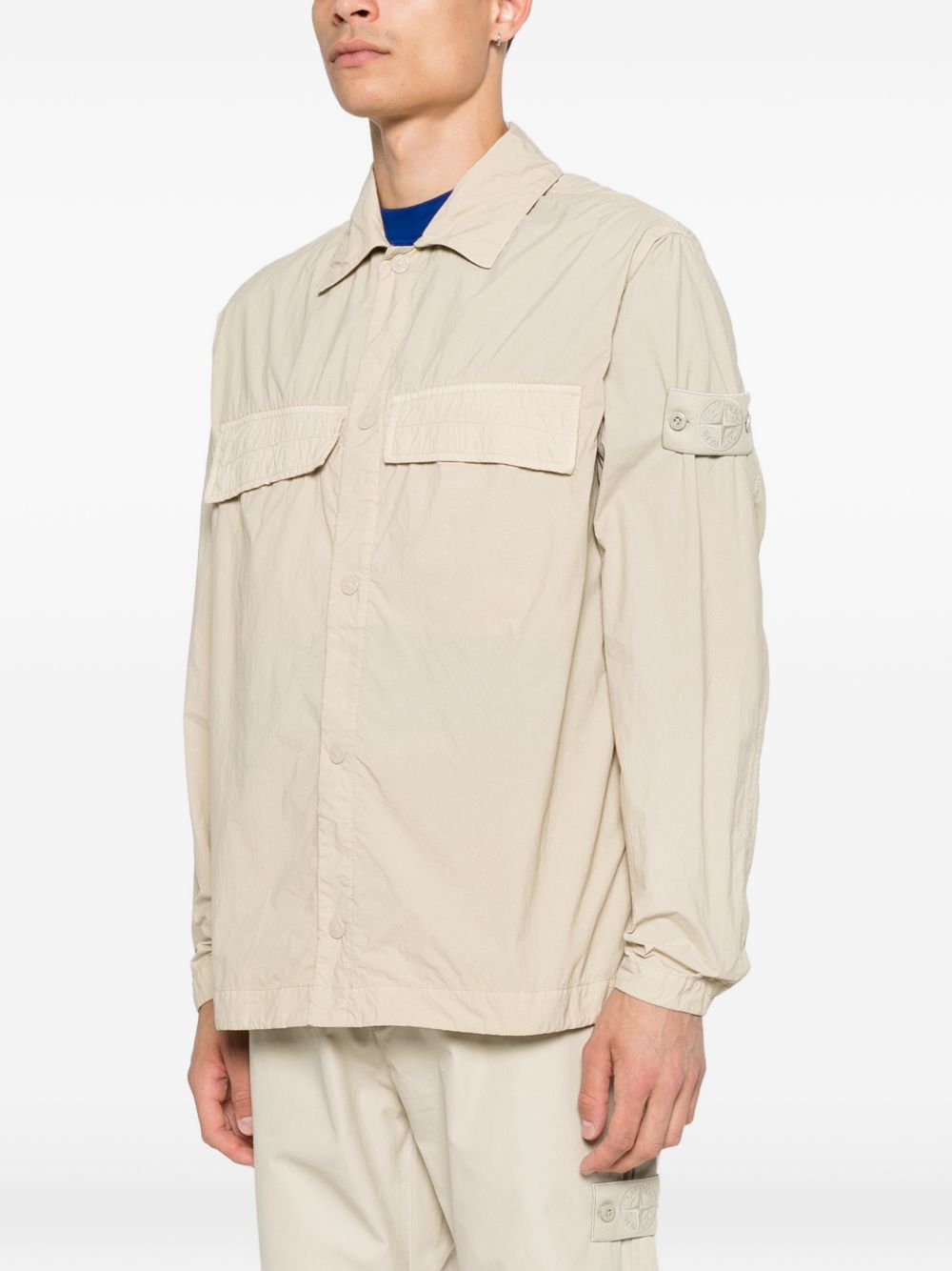 Stone Island L2S151200044 camicia uomo beige