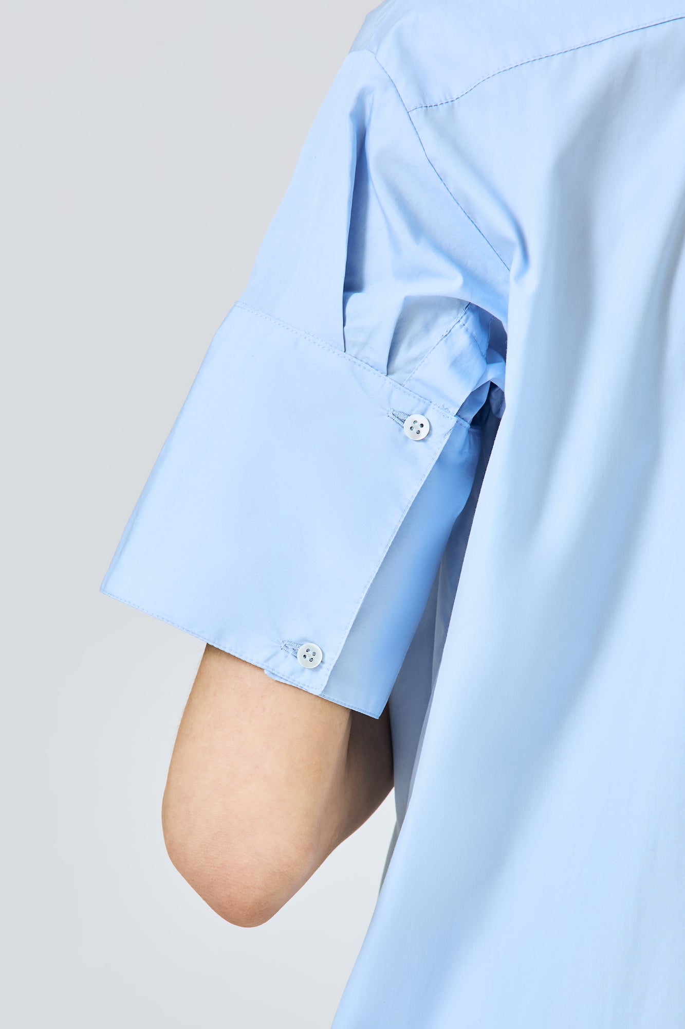 Sa Su Phi Daria abito camicia corto bianco cotone 38-42