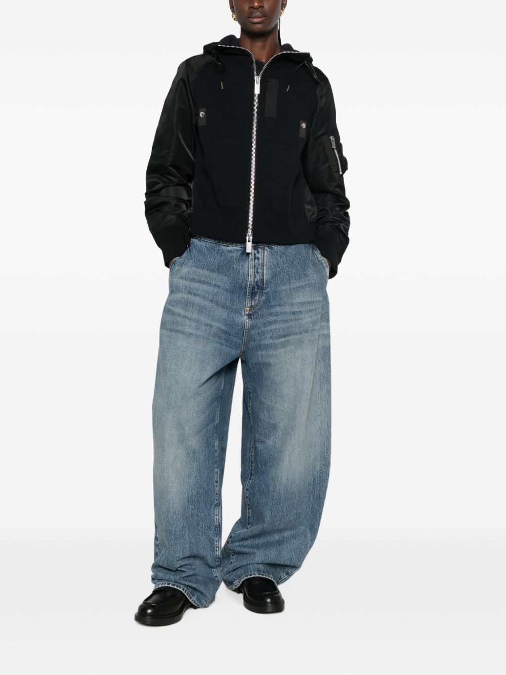 SACAI 26-08680 felpa nero donna