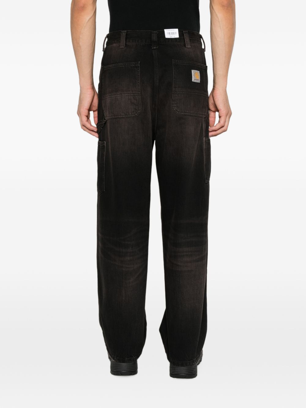 Carhartt I034871 jeans neri uomo