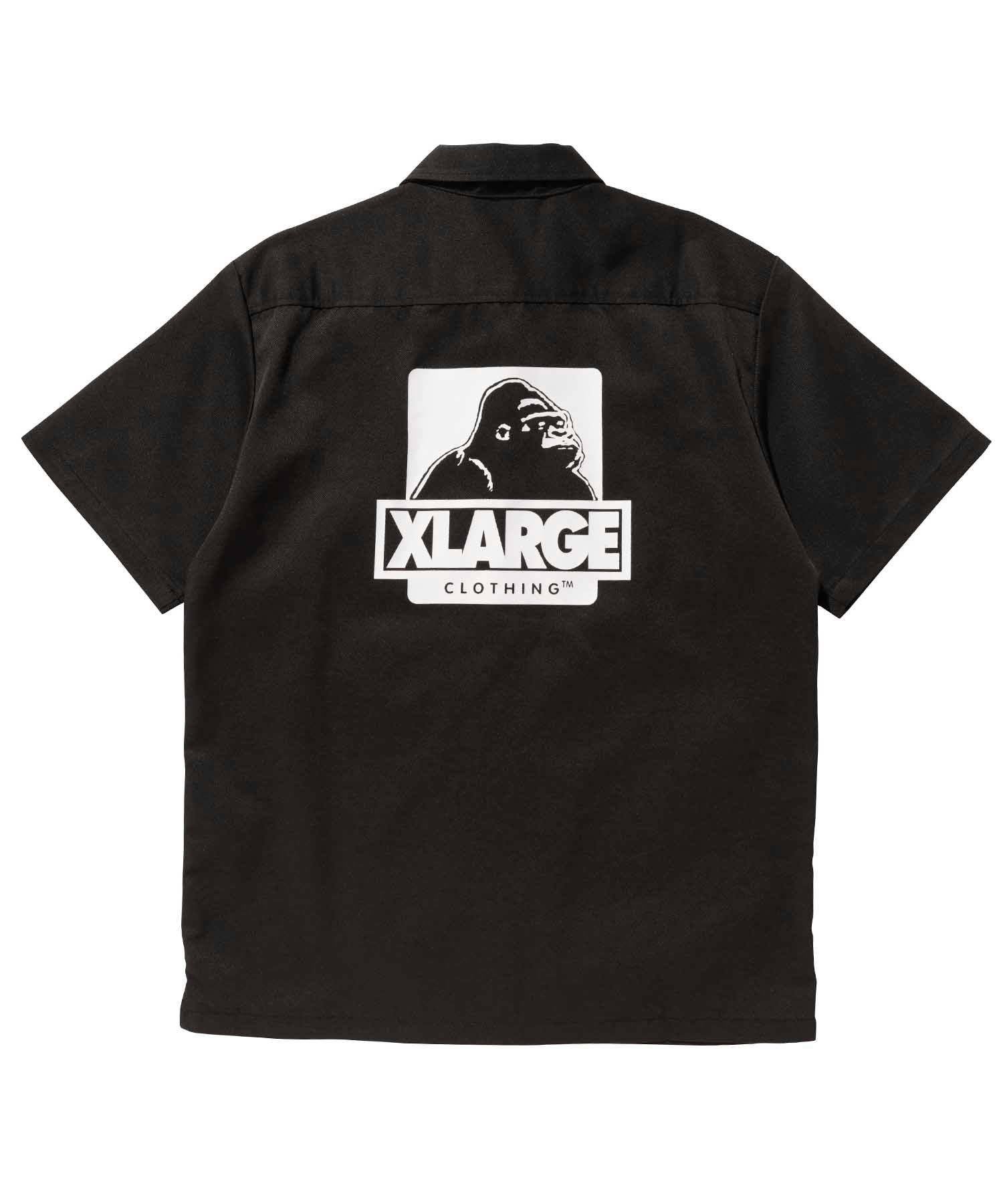X-Large S/S OG Work Shirt camicia bianca elasticizzata