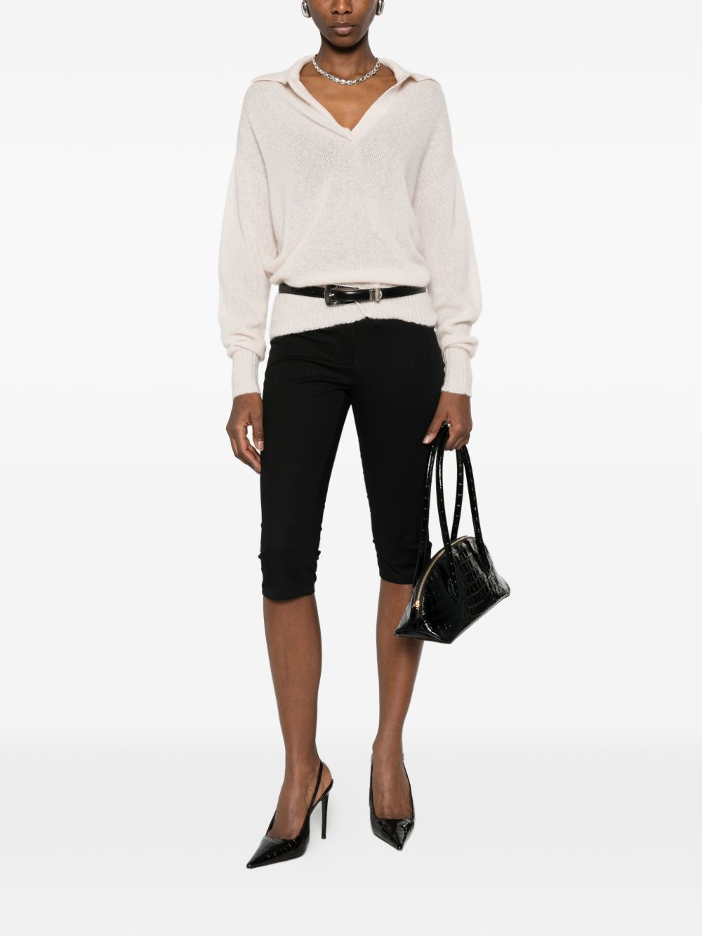Tom Ford MAK1440 polo rosa beige donna