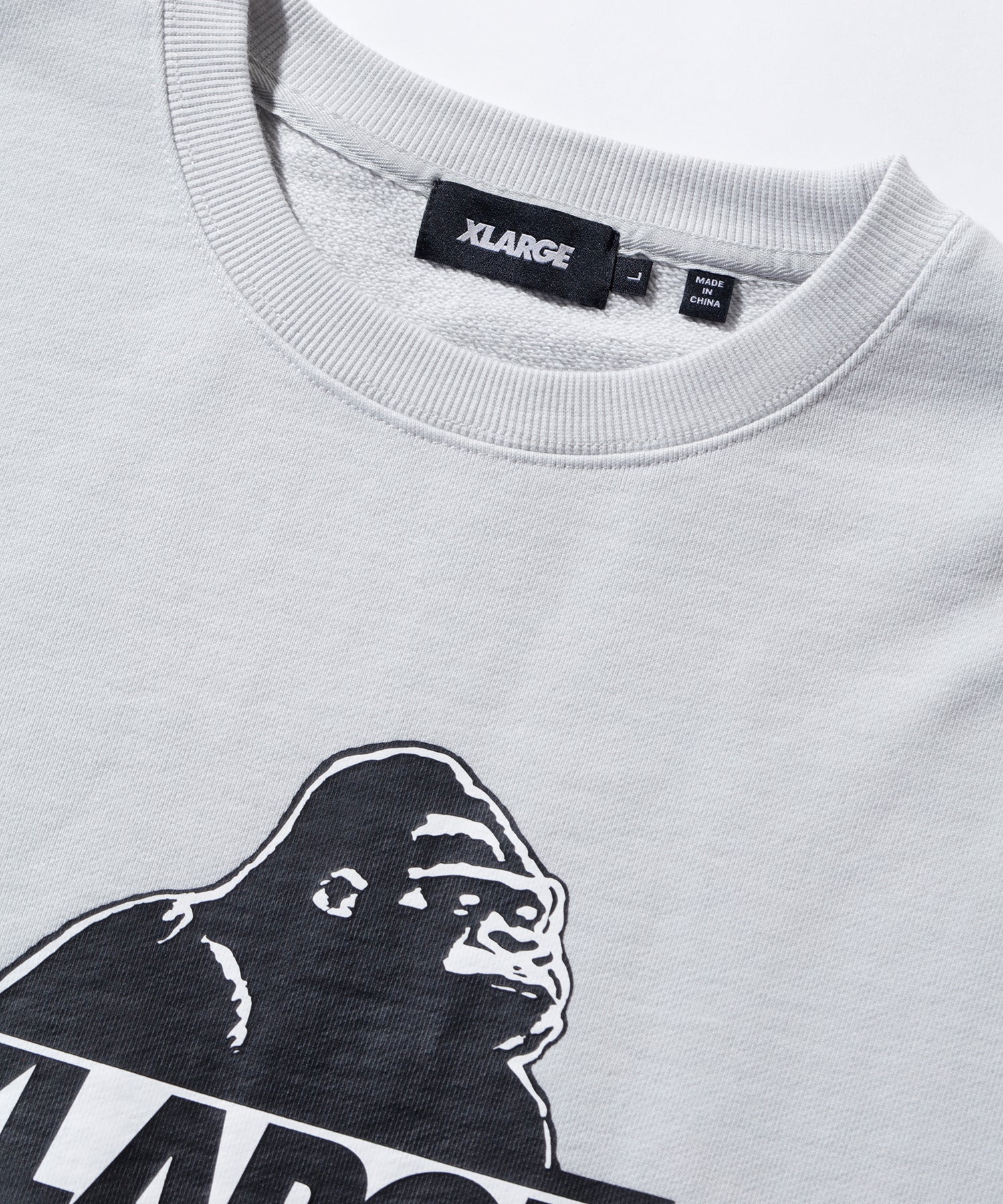 X-Large Slanted OG Crewneck felpa girocollo cotone