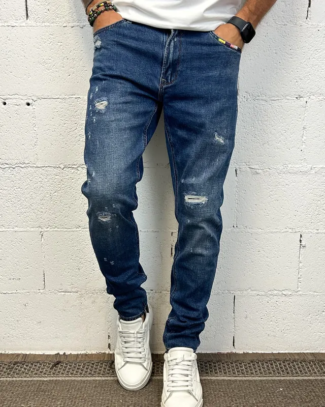 ONLYONE Bruce 102 Gianni Lupo jeans rainbow 44