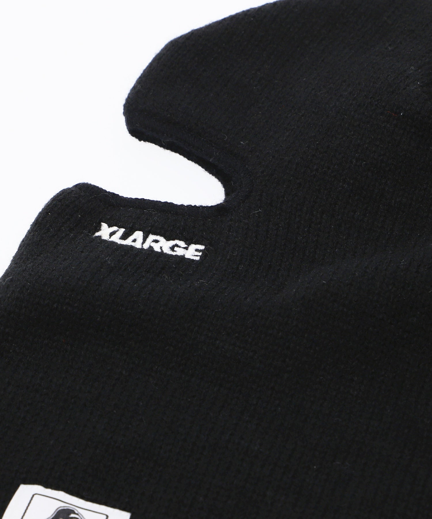 X-Large Balaclava passamontagna nero in acrilico