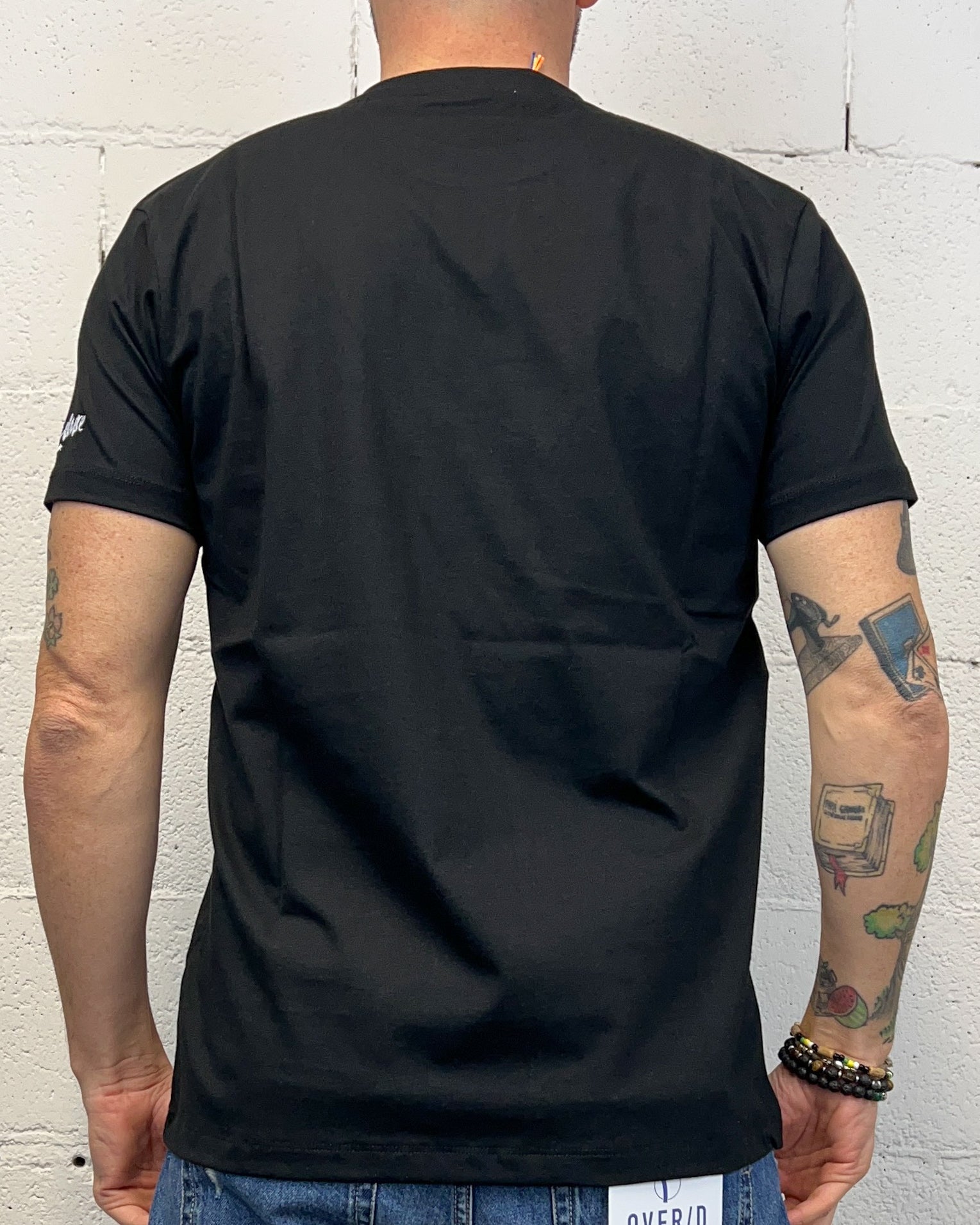 ONLYONE SUPERCULTURE Bollicine t-shirt nera regolare
