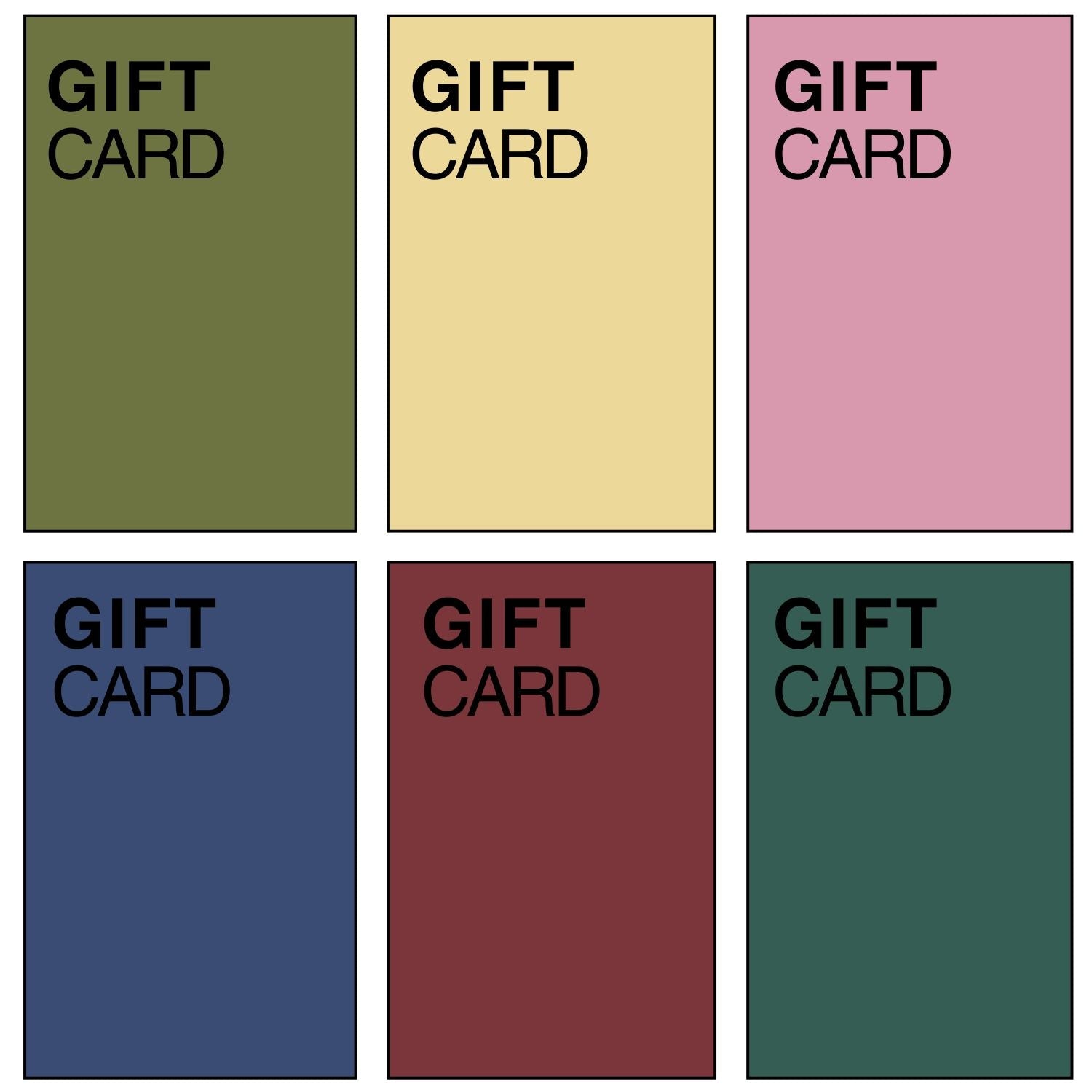The New Society E-Gift Card buono digitale regalo