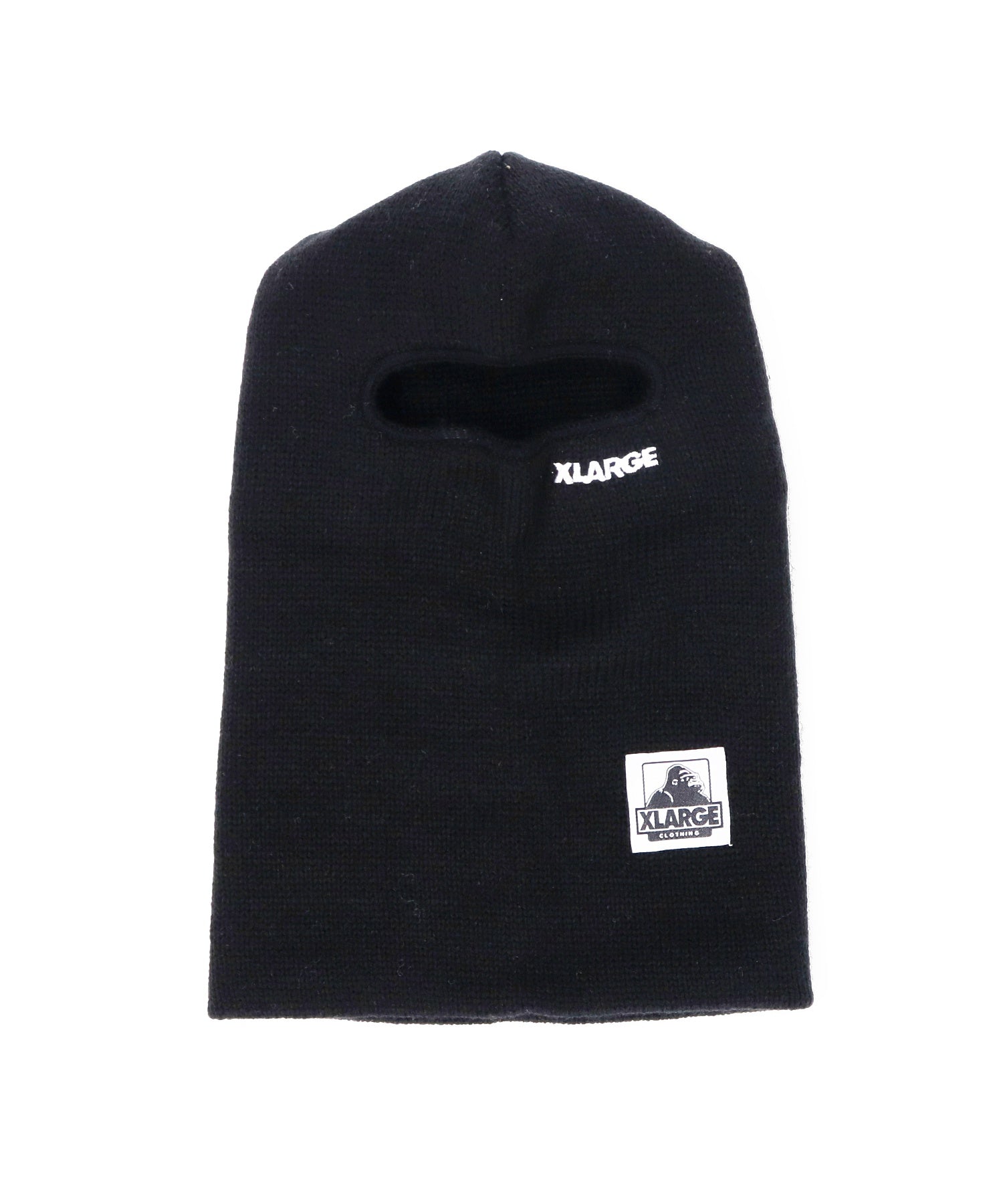 X-Large Balaclava passamontagna nero in acrilico