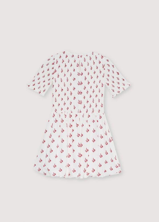 The New Society Poppy vestito teen stampa lino cotone