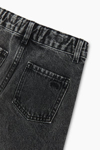 The New Society TNS Denim Twist jeans donna gamba larga cotone