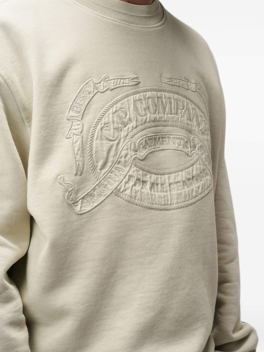 C.P. Company 21CMSS174A maglia uomo grigio invernale