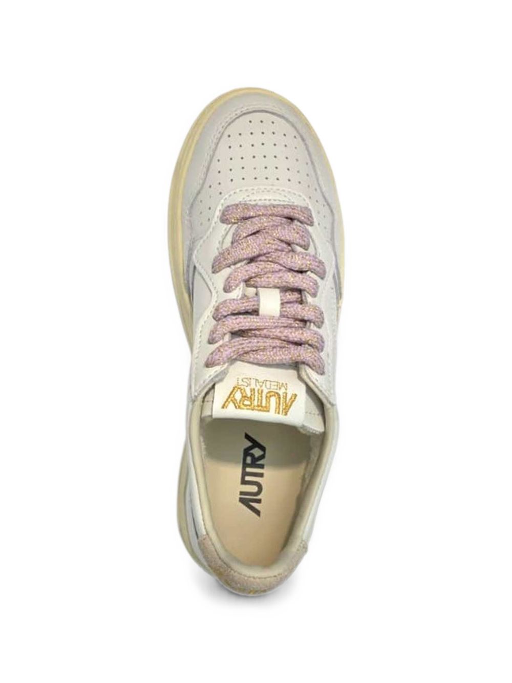 Autry AULW sneakers bianche donna pelle