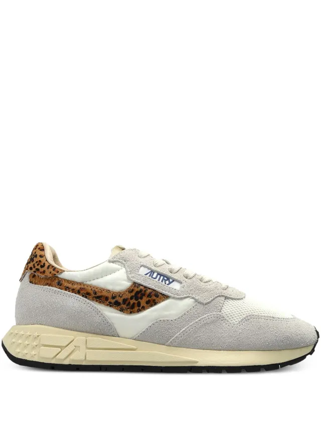 Autry WWLW sneakers donna grigie leopardate