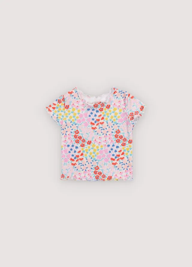 The New Society Nicolette T-Shirt Anemone Print 6 Mesi
