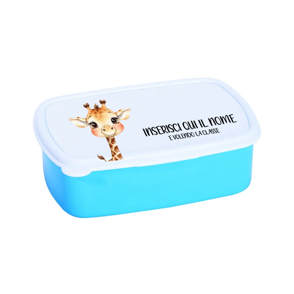 Mr. Gadgets Giraffa Azzurro porta merenda