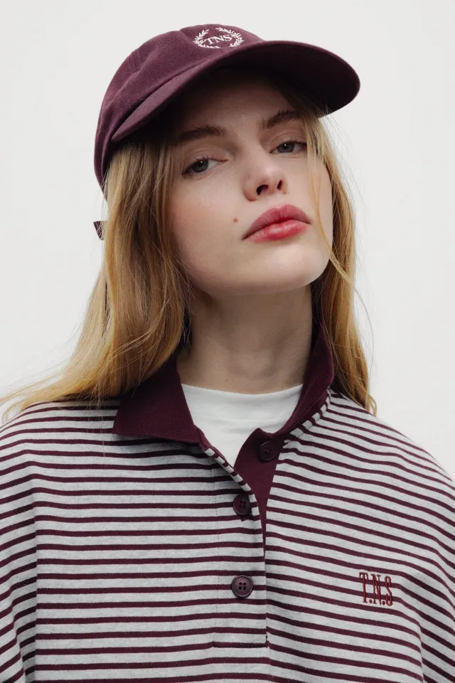 The New Society Mochi cappellino donna Winetesting cotone