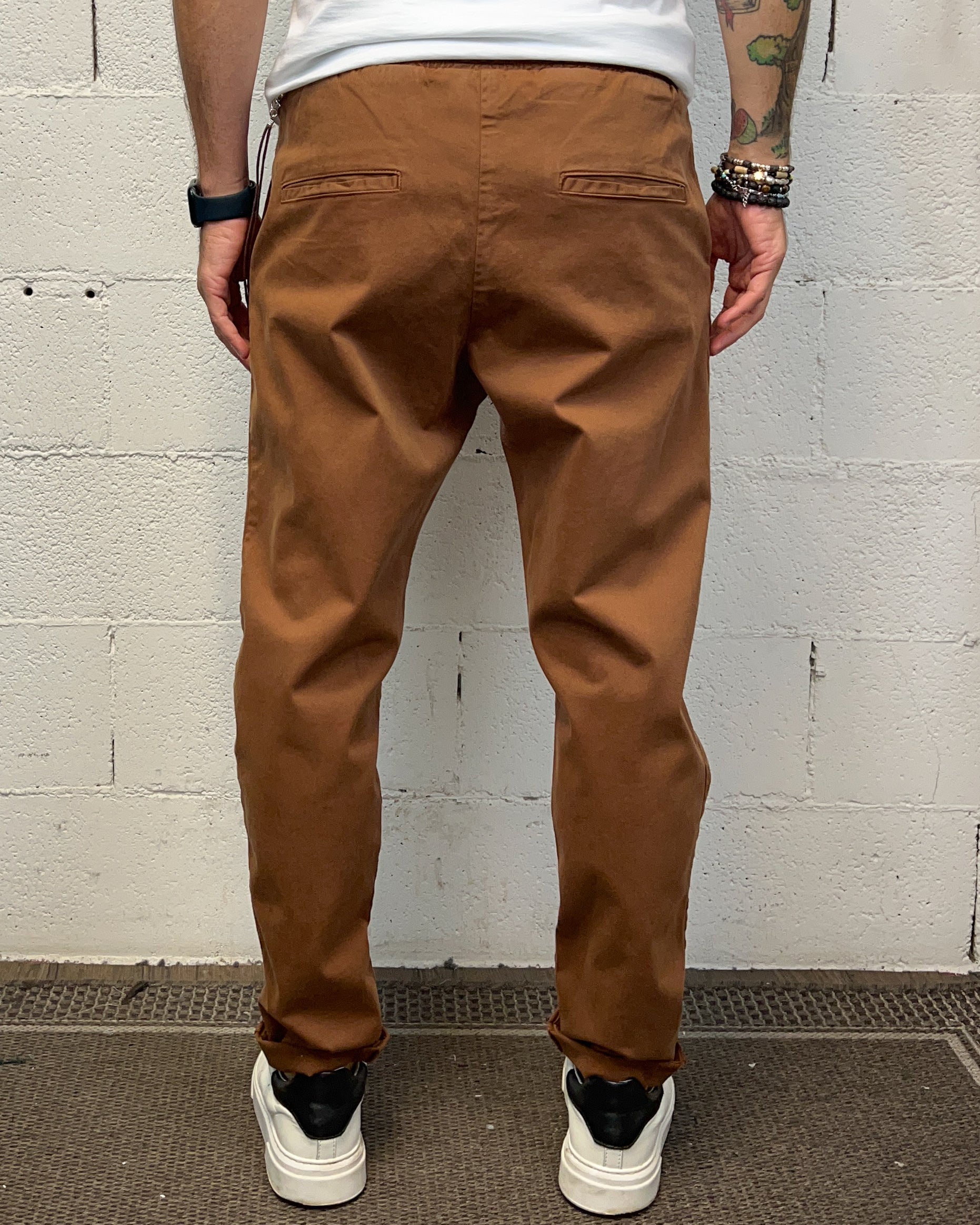 ONLYONE OVER-D Pantalaccio Denim Coccio vestibilita regolare
