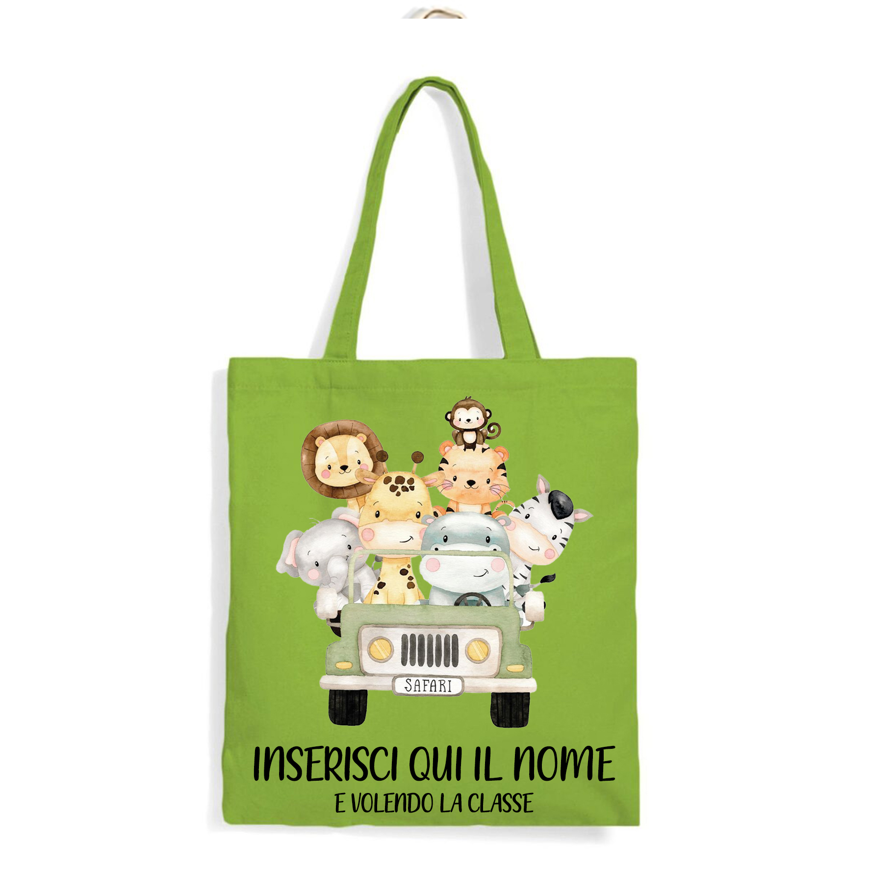 Mr. Gadgets Macchina Animaletti shopper verde quotidiana