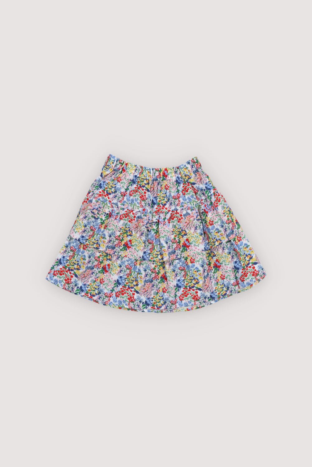 The New Society Verbena gonna cotone bambina fiori