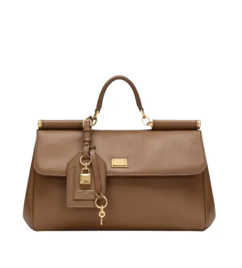 Dolce & Gabbana BB7782 borsa a mano caramello UNI