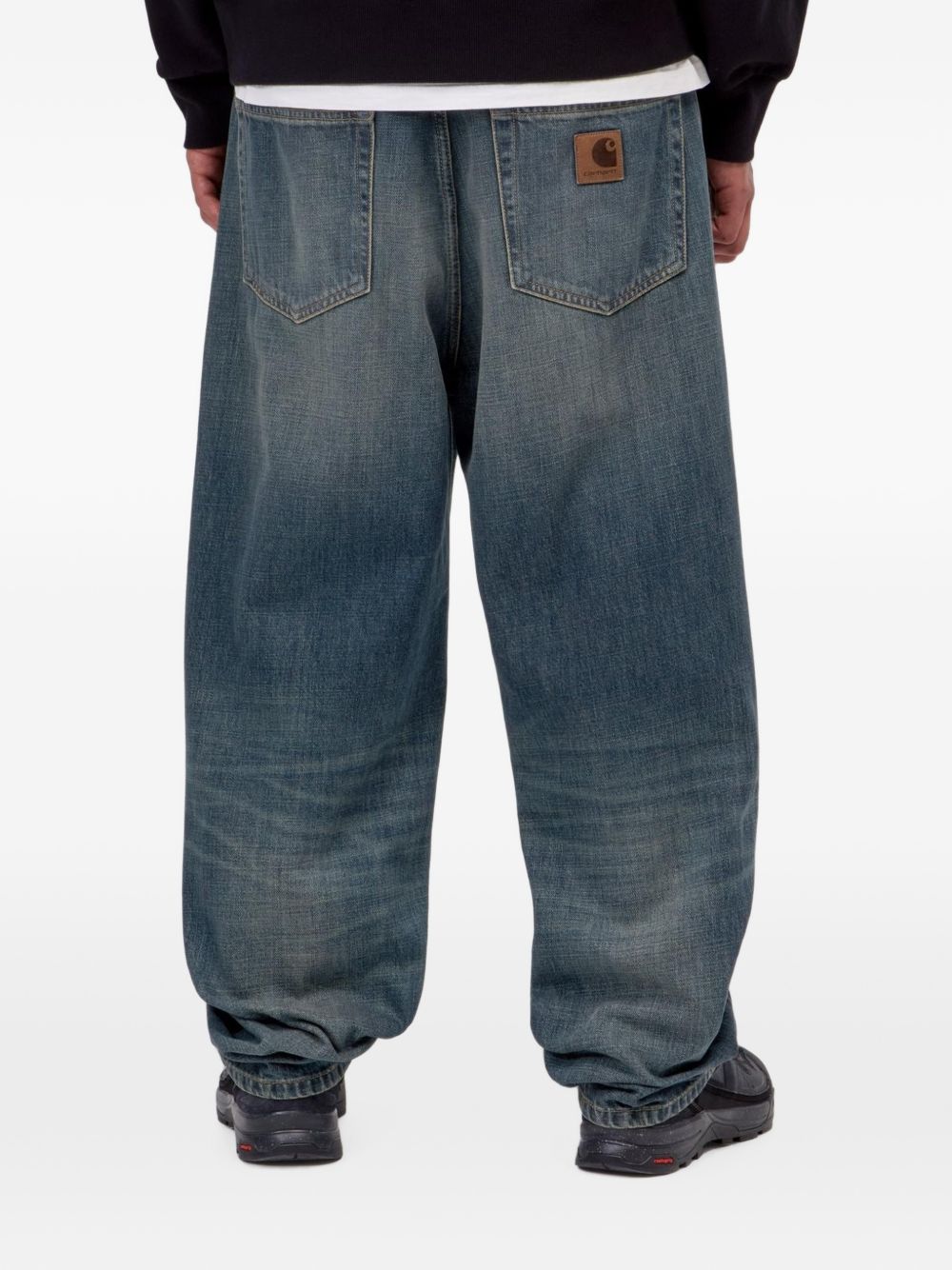 Carhartt I036728 010UBLUE jeans uomo blu versatile