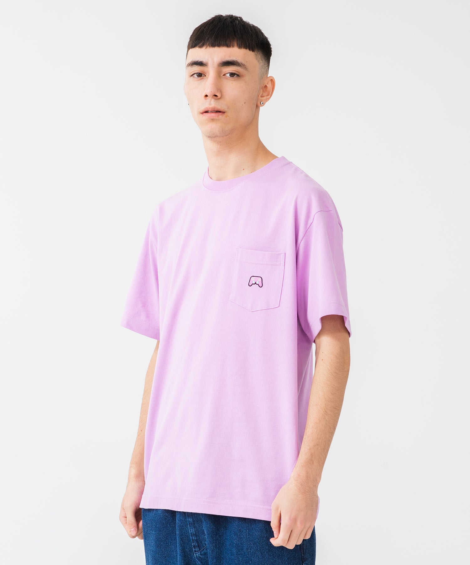 X-Large S/S Target Pocket t-shirt bianca
