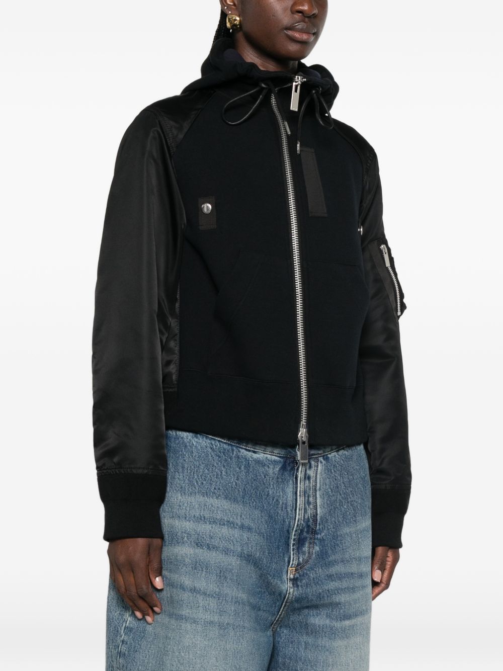 SACAI 26-08680 felpa nero donna